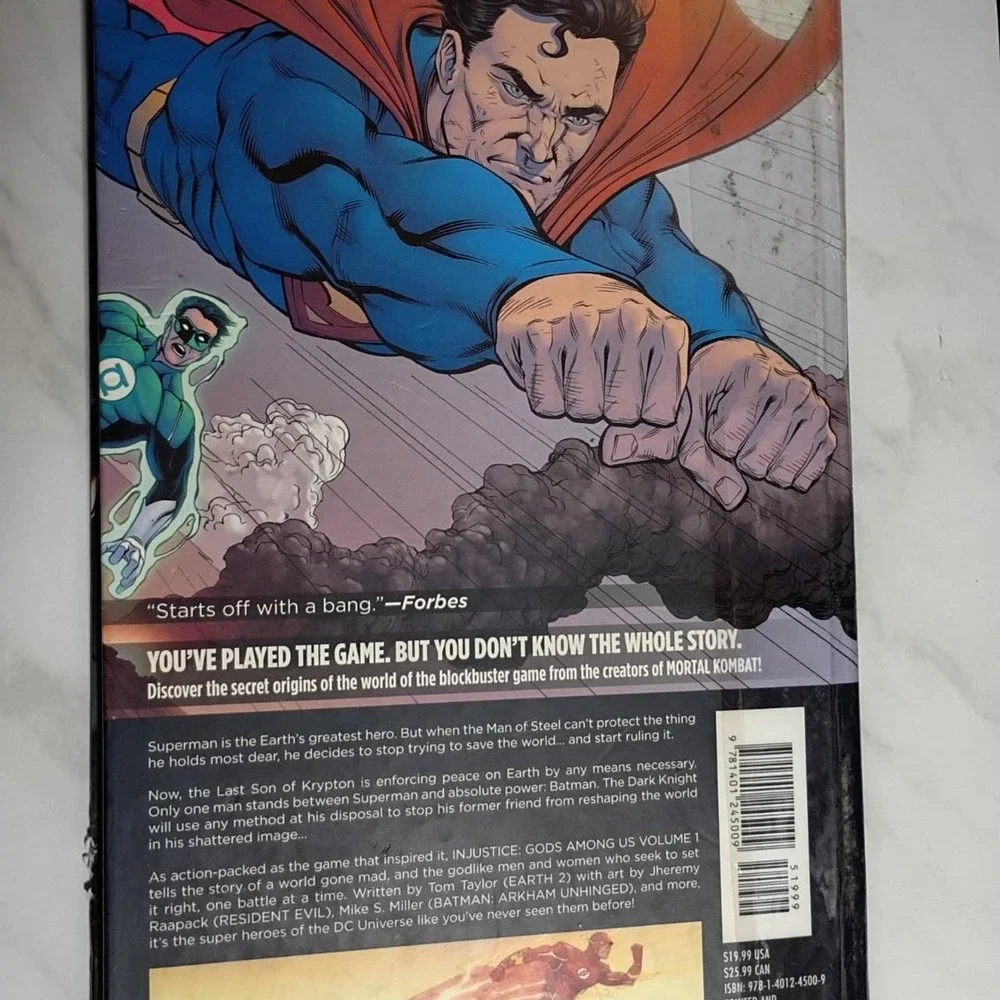 Injustice Gods Among Us Volume 1 DC Comics Graphic Novel Tom Taylor 2013 HC